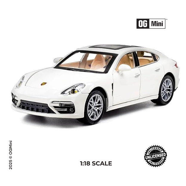 1:18 Porsche Panamera – Pearl White