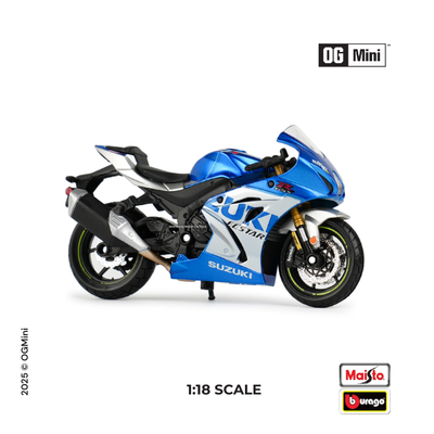 1:18 Suzuki GSX-R1000 R 2021 - Blue | Bburago