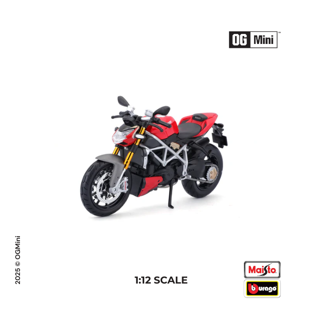 1:12 Ducati Super Naked S - Red | Bburago