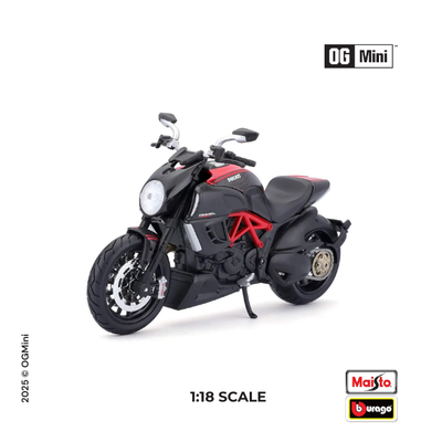 1:18 Ducati Diavel Carbon - Red & Black