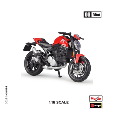 1:18 Ducati Monster +2021 -Red | Bburago