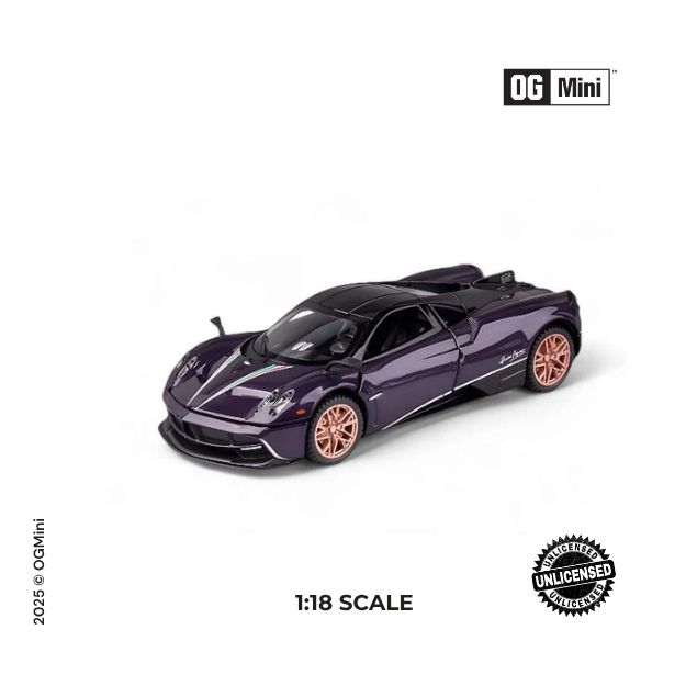 1:18 Pagani HyperCraft Limited Series – Purple