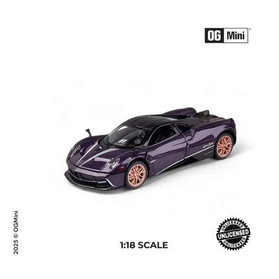 1:18 Pagani HyperCraft Limited Series – Purple