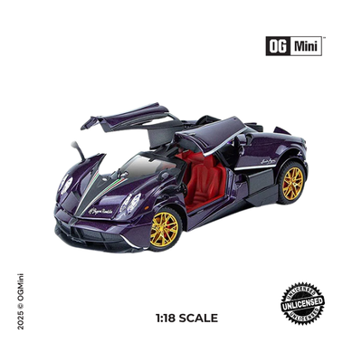 1:18 Pagani HyperCraft Limited Series – Purple