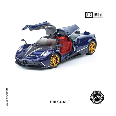 1:18 Pagani HyperCraft Limited Series – Blue