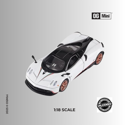 1:18 Pagani HyperCraft Limited Series – White