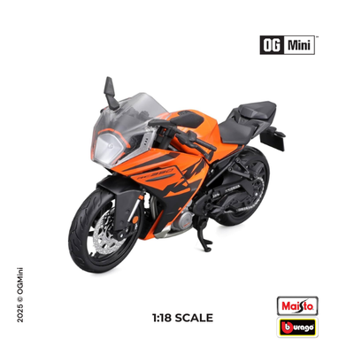 1:18 KTM RC 390 2022 - Orange | Bburago