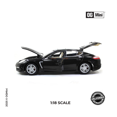 1:18 Porsche Panamera – Jet Black
