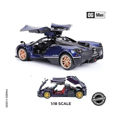 1:18 Pagani HyperCraft Limited Series – Blue