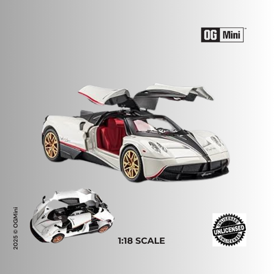 1:18 Pagani HyperCraft Limited Series – White