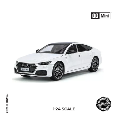 1:24 Audi A7 – Crystal White