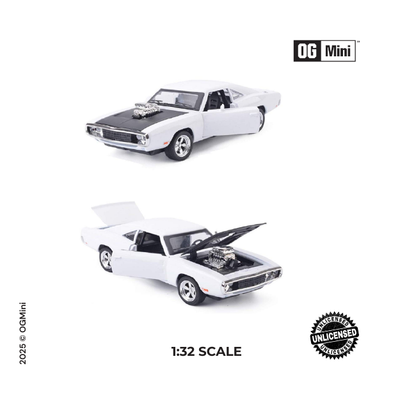 1:32 Dodge Charger – Arctic White