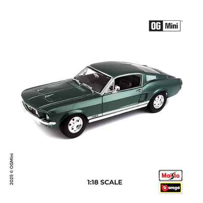 1967 Ford Mustang GTA Fastback | 1:18 | Burago