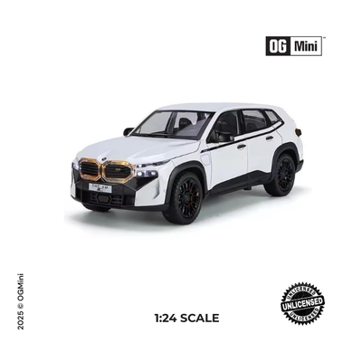 1:24 BMW XM – Polar White Edition