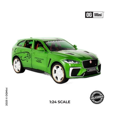 1:24 Jaguar F-PACE SUV – Green Explorer