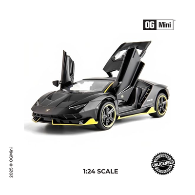 1:24 Lamborghini Centenario – Stealth Black