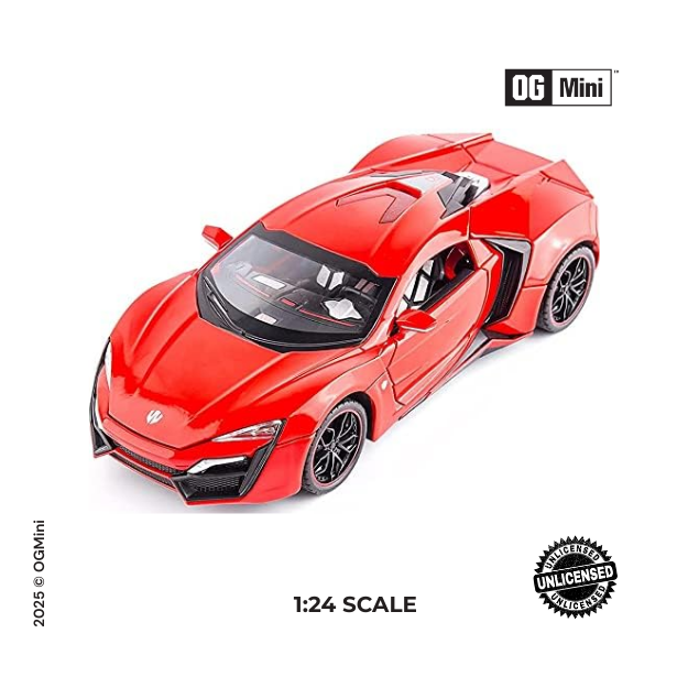 1:24 Lykan Hypersport – Crimson Red Fury