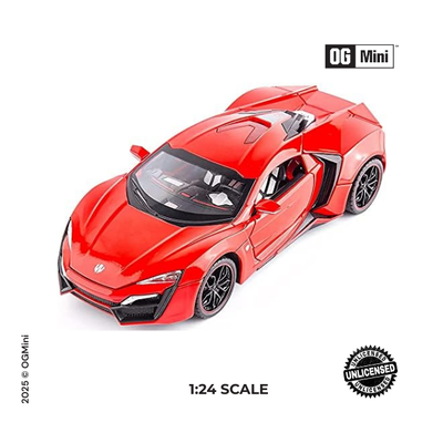 1:24 Lykan Hypersport – Crimson Red Fury