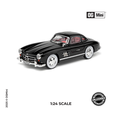 1:24 Mercedes-Benz 300SL – Classic Black