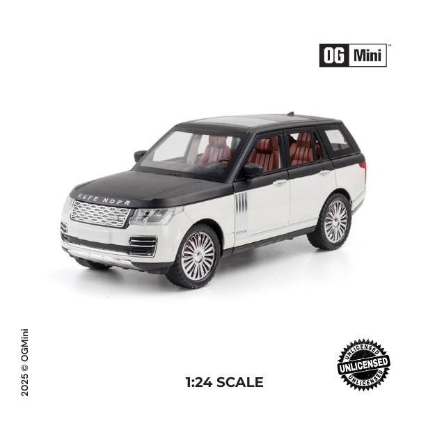 1:24 Range Rover Sports – Black & White Dual Tone