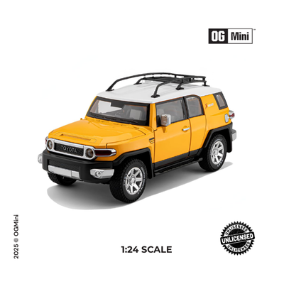 1:24 Toyota FJ Cruiser – Desert Yellow