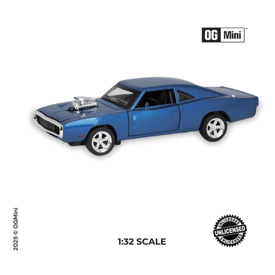 1:32 Dodge Charger – Ocean Blue