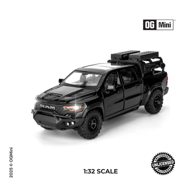 1:32 Dodge Ram Pickup – Jet Black