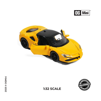 1:32 Ferrari Sports – Sunburst Yellow