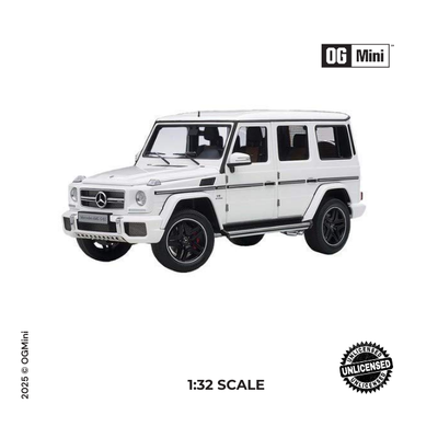 1:32 Mercedes‑Benz G‑Wagen – Alpine White