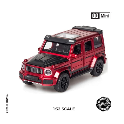 1:32 Mercedes‑Benz G‑Wagen – Fire Red