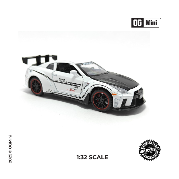 1:32 Nissan GT‑R 50 – Pure White
