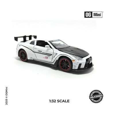 1:32 Nissan GT‑R 50 – Pure White