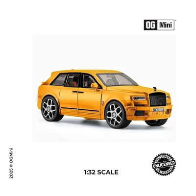 1:32 Rolls‑Royce Cullinan – Golden Yellow