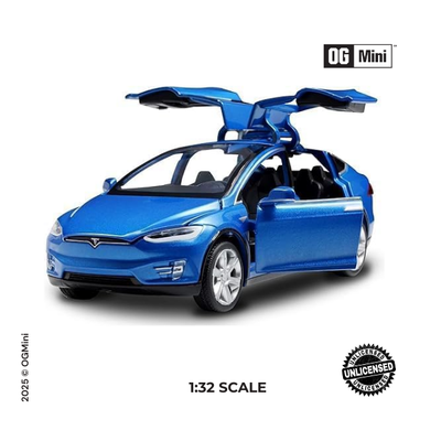1:32 Tesla Coupe – Deep Blue