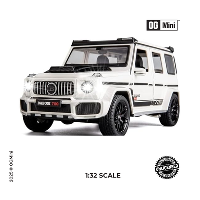 1:36 Mercedes‑Benz Brabus – Glacier White