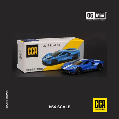 2017 Ford GT Blue | 1:64 Sacle| CCA