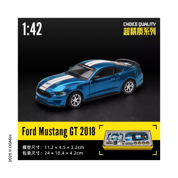 DIY KIT Ford Mustang GT 2018 (B) | 1:42 Sacle| CCA