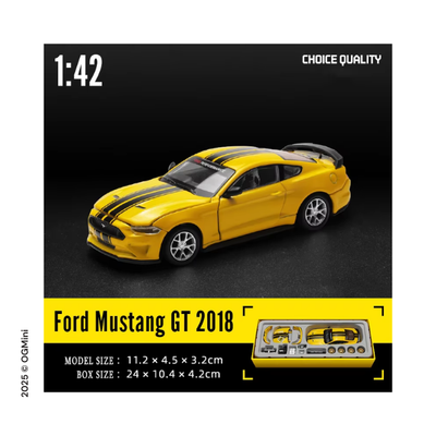 DIY KIT Ford Mustang GT 2018 (Y) | 1:42 Sacle| CCA