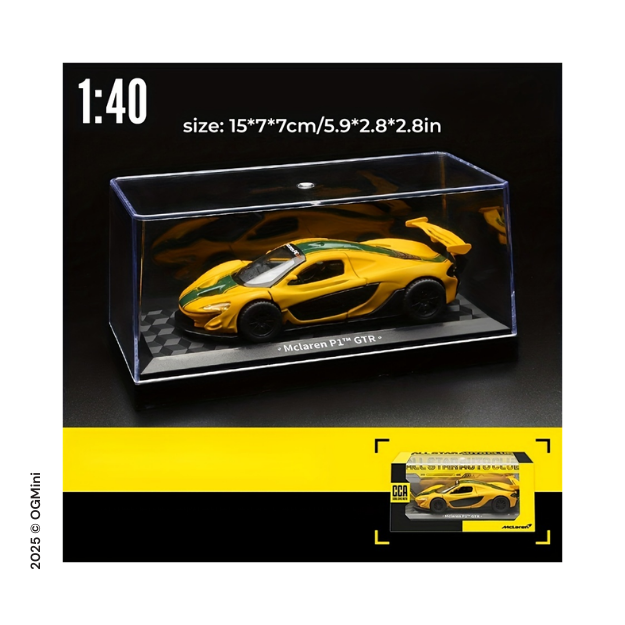 Mclaren P1 GTR | 1:40 Sacle| CCA