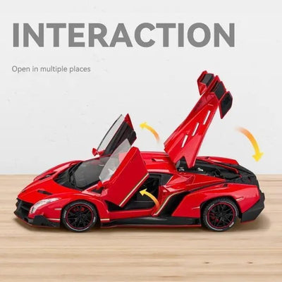 1:24 Lamborghini Spray Street Stealth Series – Red