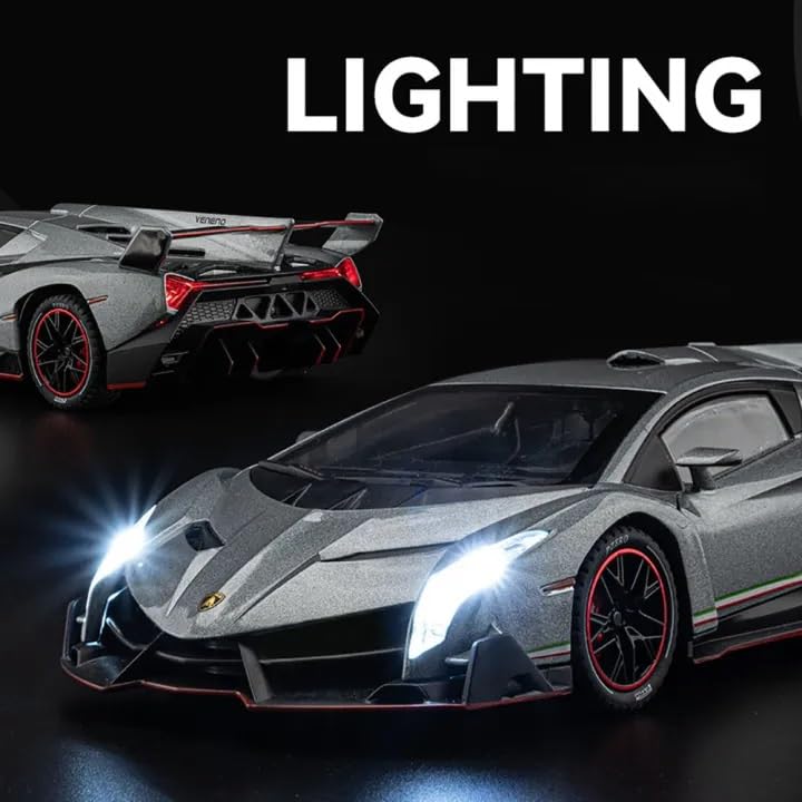 1:24 Lamborghini Spray Street Stealth Series – Silver