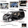 1:18 Toyota Vellfire Futuristic Elegance Collection – Black
