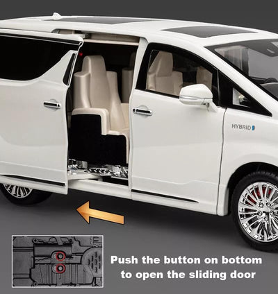 1:18 Toyota Vellfire Futuristic Elegance Collection – White