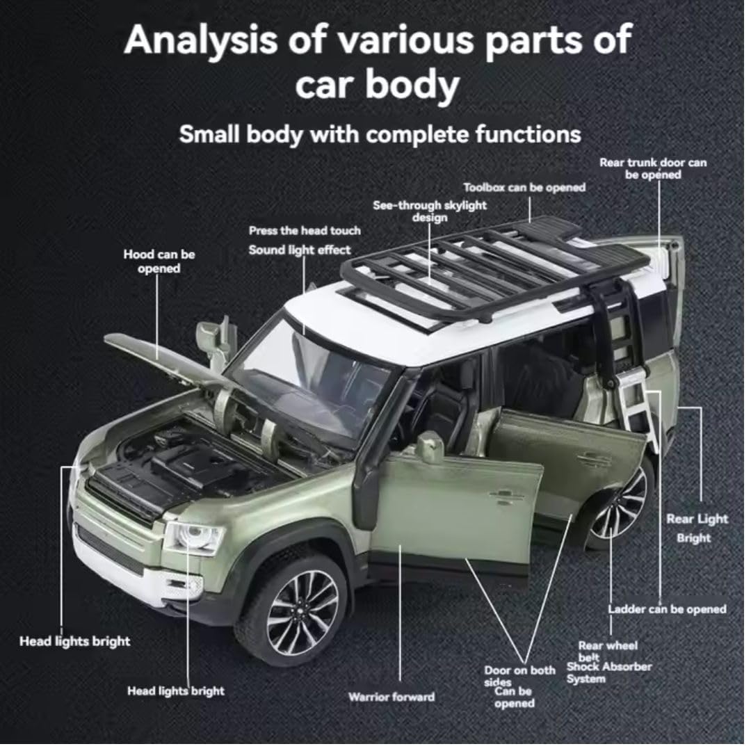 1:32 Land Rover 110 Classic Edition -Green