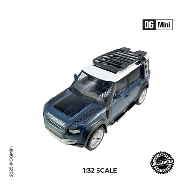 1:32 Defender Land Rover 110 Classic Edition -Blue