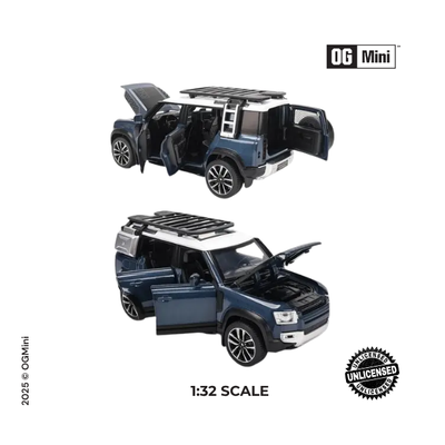 1:32 Defender Land Rover 110 Classic Edition -Blue