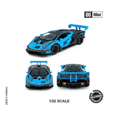1:32 Lamborghini V12 – Skybolt Hyperdrive Edition (Blue)