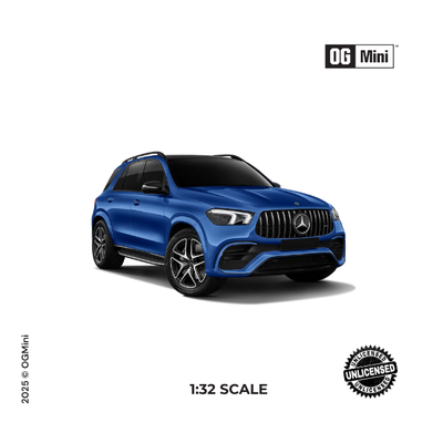 1:32 Mercedes GLE G63 – Deep Ocean Commander Edition (Blue)
