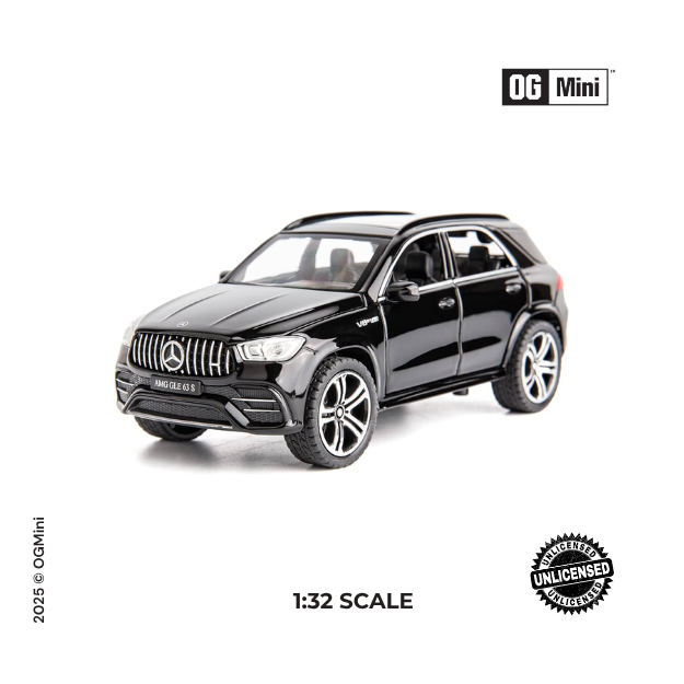 1:32 Mercedes GLE G63 – Black Mammoth Urban Series (Black)