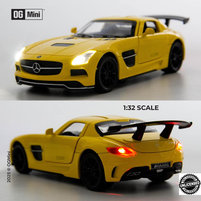 1:32 Mercedes SLS AMG – Yellow Blaze Prestige Edition (Yellow)